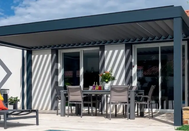 Pergola bioclimatique, alsace chez Caspar stores à Duppigheim